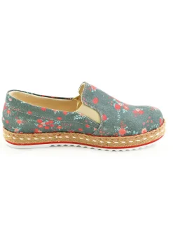 Goby Ballerinas^Ballerinas in Blau/ Rot