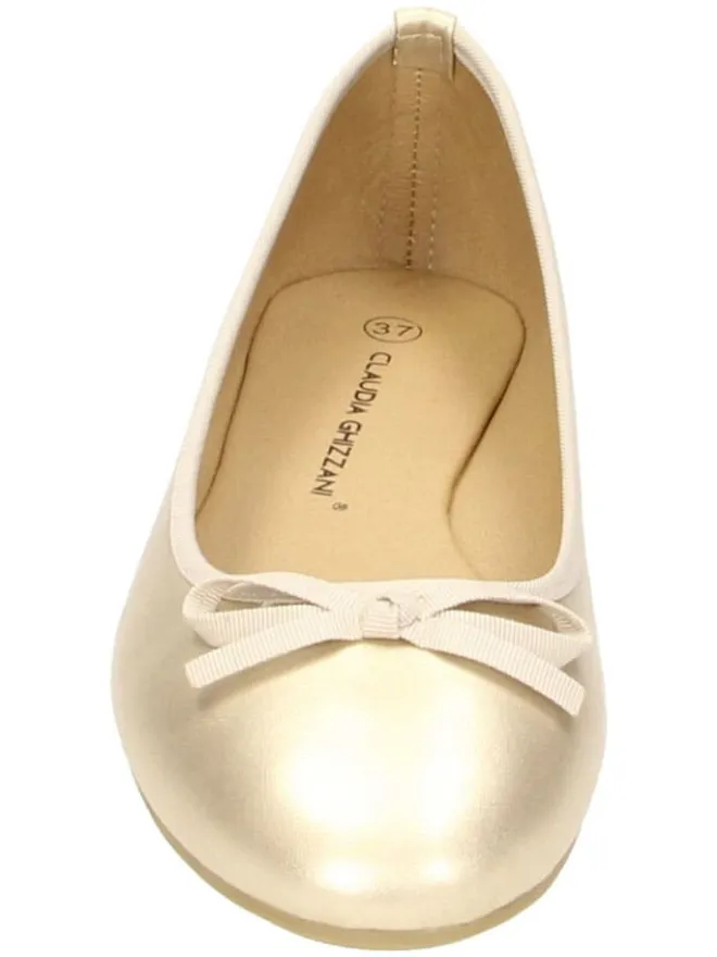 Claudia Ghizzani Ballerinas^Ballerinas in Gold