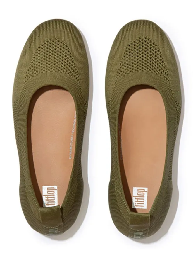 Ballerinas in Khaki>fitflop Clearance
