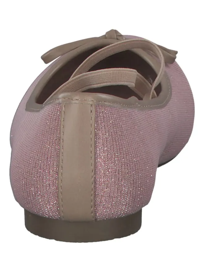 Ballerinas in lt.pink/rose>Indigo Clearance