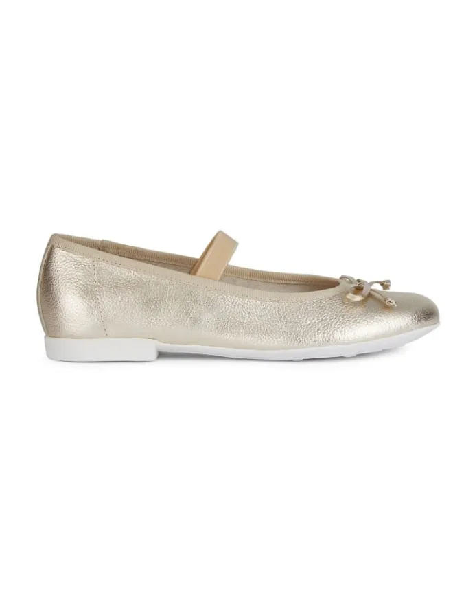 Ballerinas in Platinum>Geox Clearance