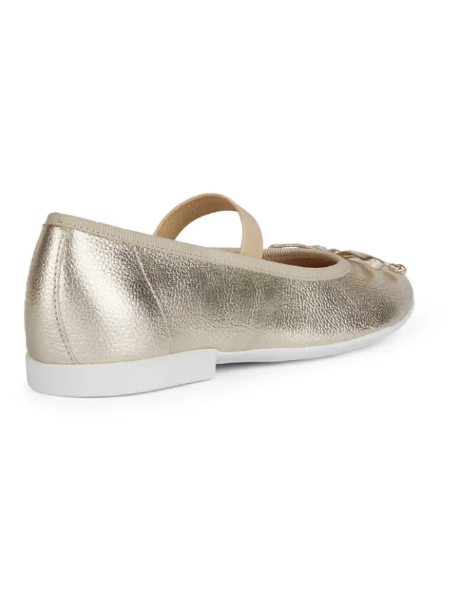 Ballerinas in Platinum>Geox Clearance