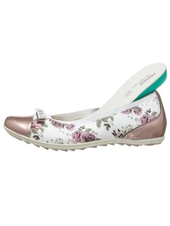 Ballerinas in Rosa/ Weiß><noscript><img width=
