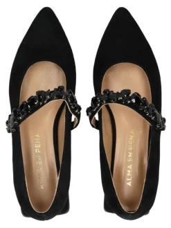 Ballerinas in Schwarz><noscript><img width=
