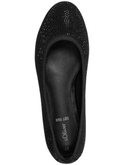Ballerinas in Schwarz><noscript><img width=