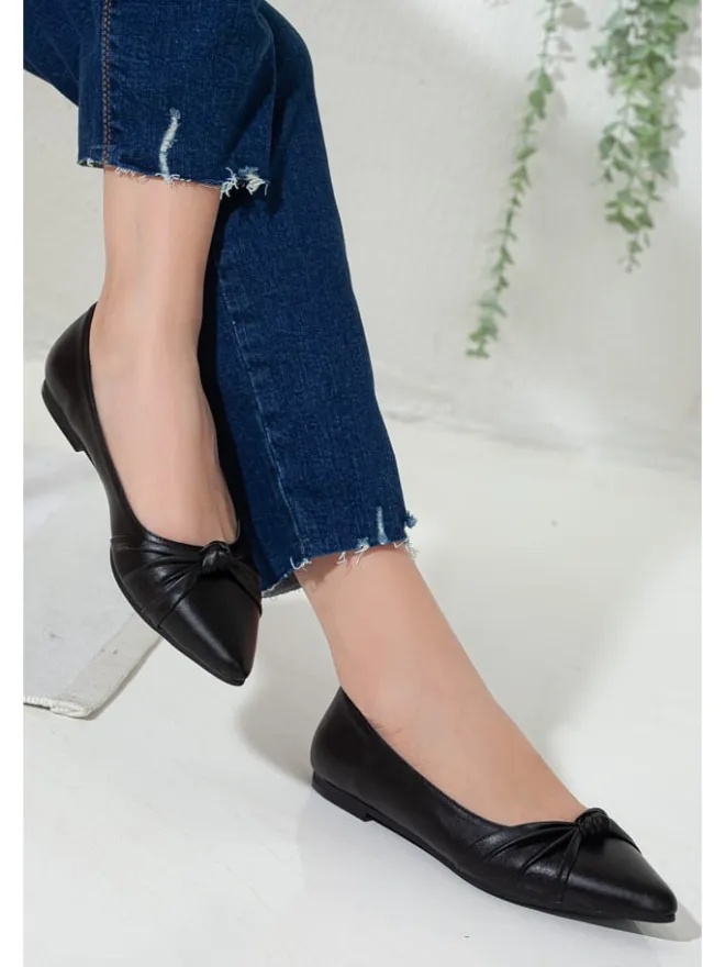 Ballerinas in Schwarz>Fnuun Shoes Hot