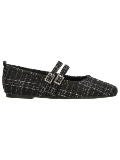 Claudia Ghizzani Ballerinas^Ballerinas in Schwarz/ Silber
