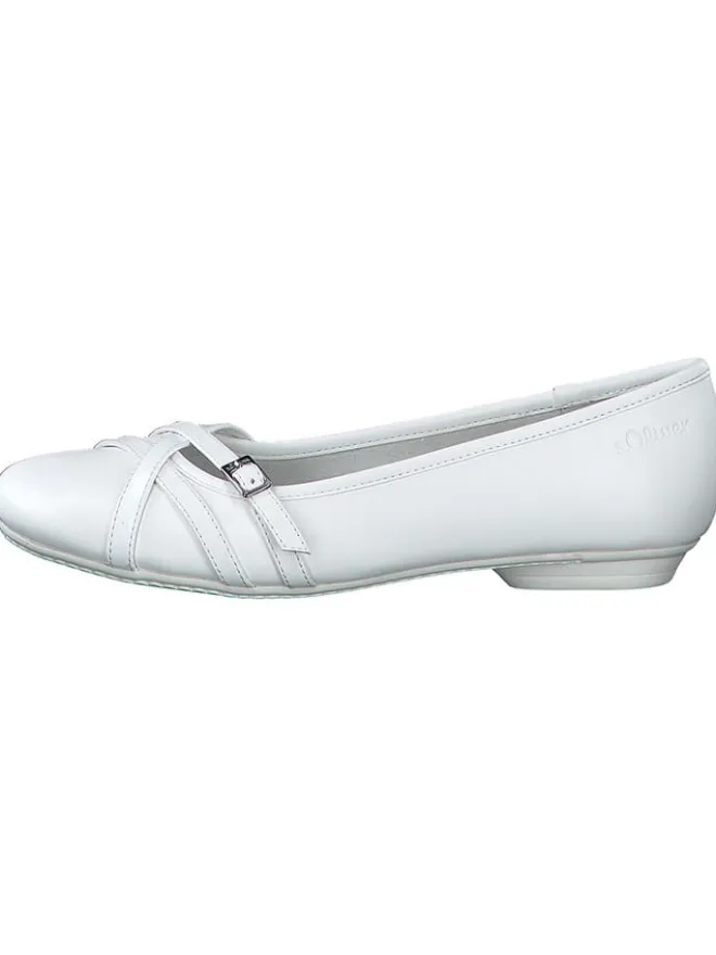 s.Oliver Ballerinas^Ballerinas in Weiß