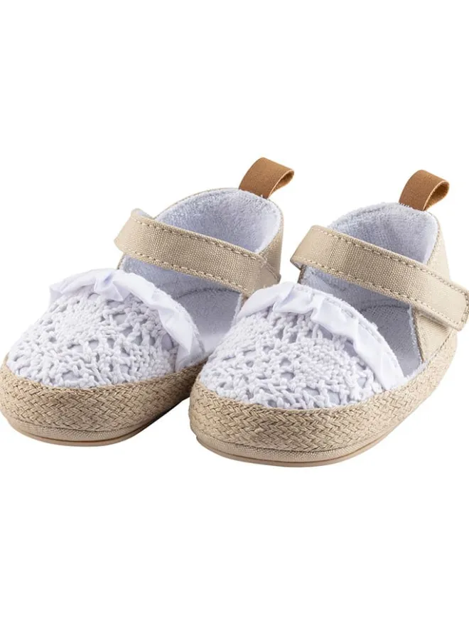 Sterntaler Halbschuhe^Ballerinas in Weiß/ Beige
