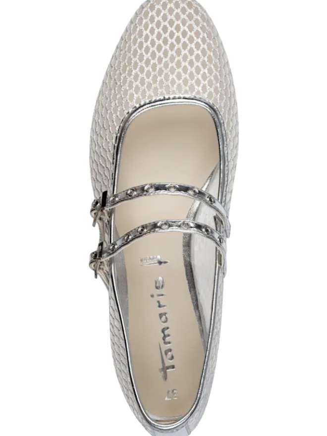 Tamaris Ballerinas^Ballerinas silberfarben