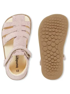 Barfuß Leder-Halbsandalen "Rox" in Rosa>Bundgaard Hot