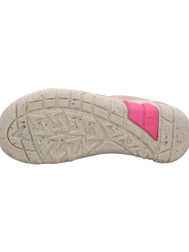 Barfuß Leder-Halbsandalen "Trace" in Rosa>superfit