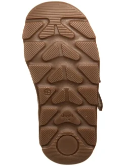 Barfuß Leder-Winterboots in Braun><noscript><img width=
