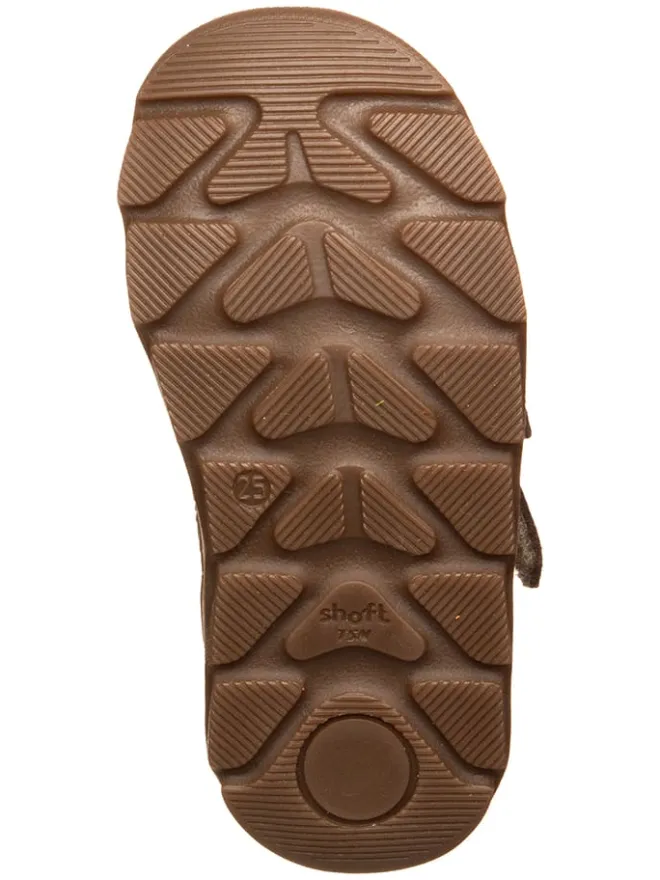 Barfuß Leder-Winterboots in Braun>El Naturalista Best