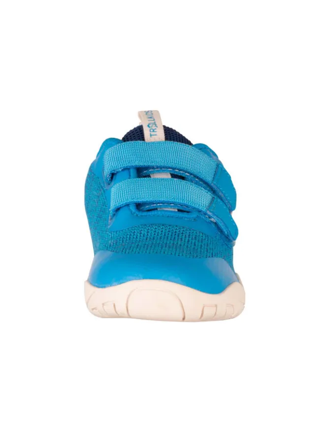Barfuß Wanderschuh Eikefjord in pool blue>Trollkids Best