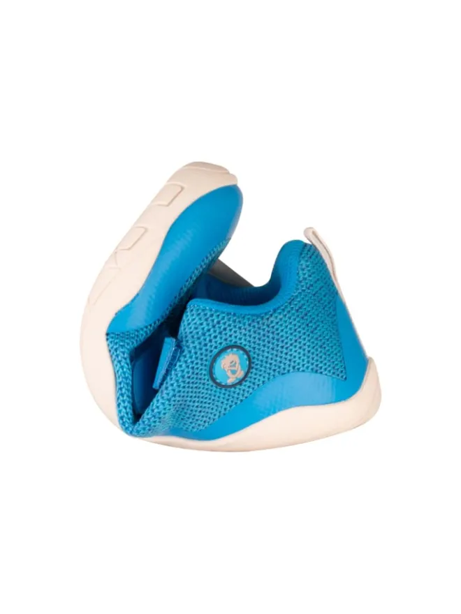 Barfuß Wanderschuh Eikefjord in pool blue>Trollkids Best
