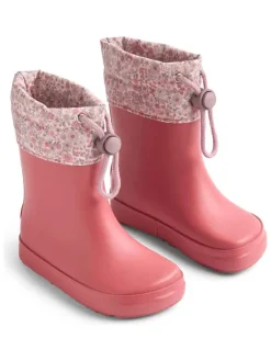 Barfuß-Gummistiefel "Zerro" in Rosa>Wheat Hot
