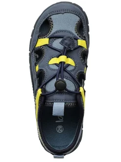 Barfuß-Halbsandalen in Dunkelblau><noscript><img width=