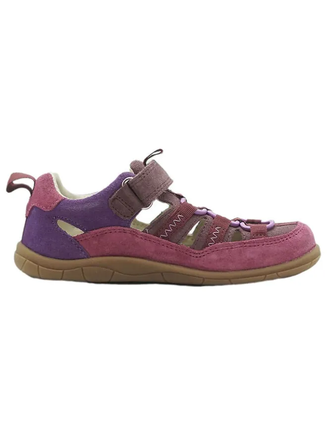 Barfuß-Halbsandalen in Lila>lamino Best