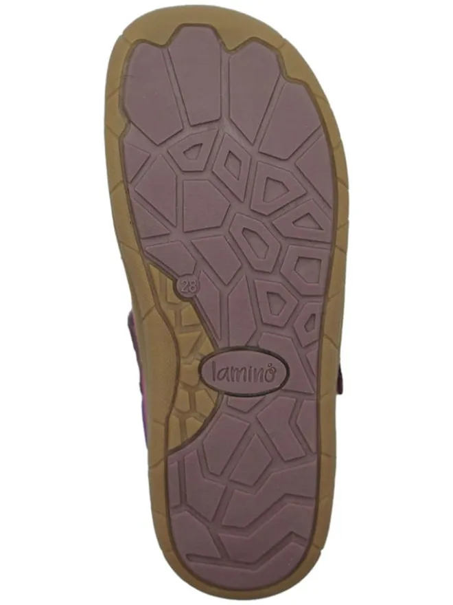 Barfuß-Halbsandalen in Lila>lamino Best