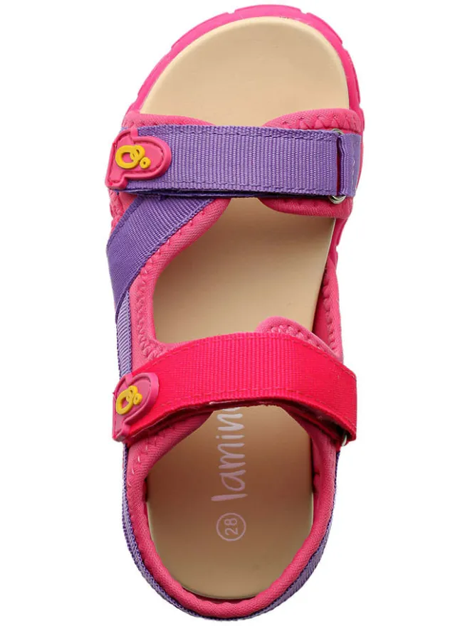 lamino Sandalen·Sandalen^Barfuß-Sandalen in Lila