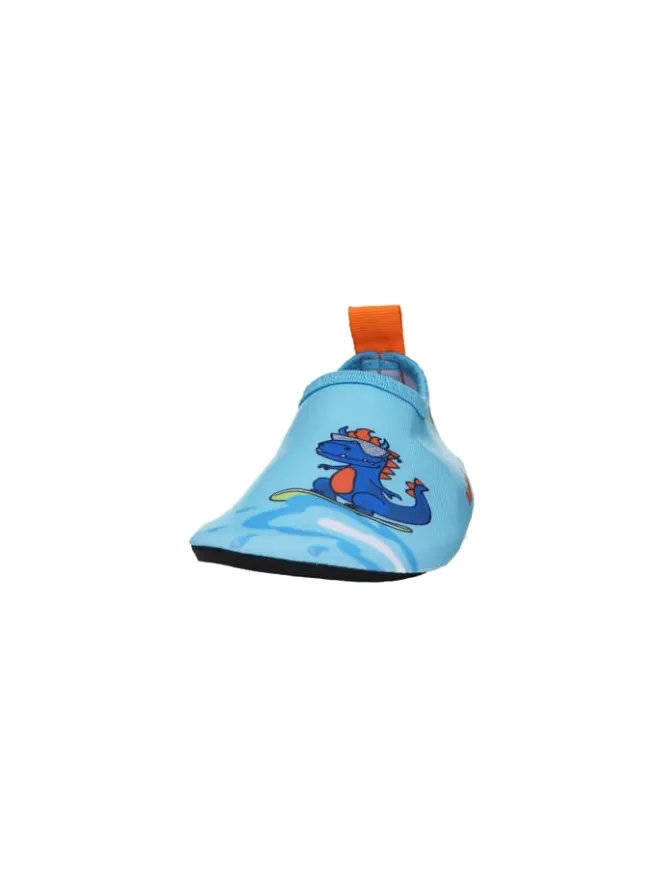 Barfuß-Schuh Dino in Blau/Grün>Playshoes Discount