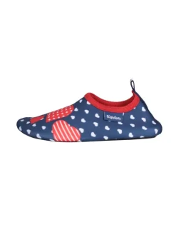 Barfuß-Schuh Herzchen in Marine>Playshoes Sale