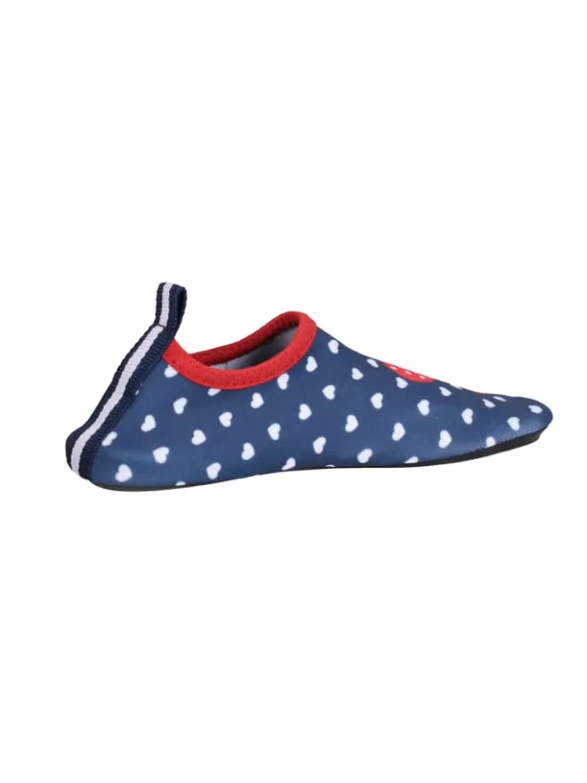 Barfuß-Schuh Herzchen in Marine>Playshoes Sale