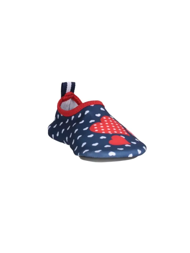 Barfuß-Schuh Herzchen in Marine>Playshoes Sale