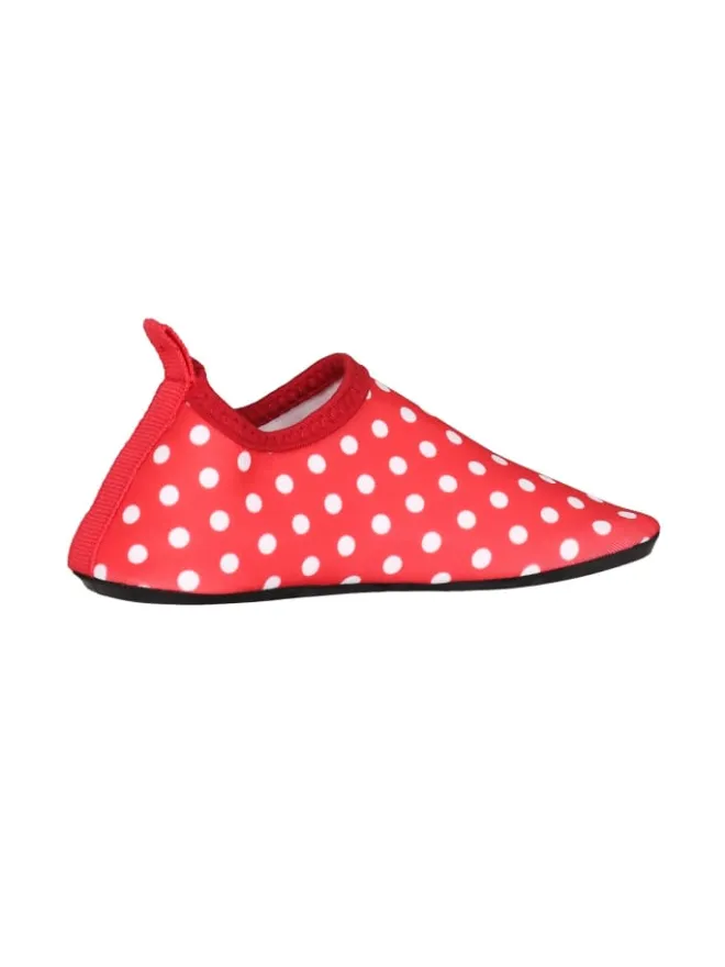 Barfuß-Schuh Punkte in Rot>Playshoes Online