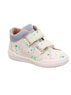 superfit Lauflernschuhe^Barfußschuh SUPERFREE in Weiß/Hellblau