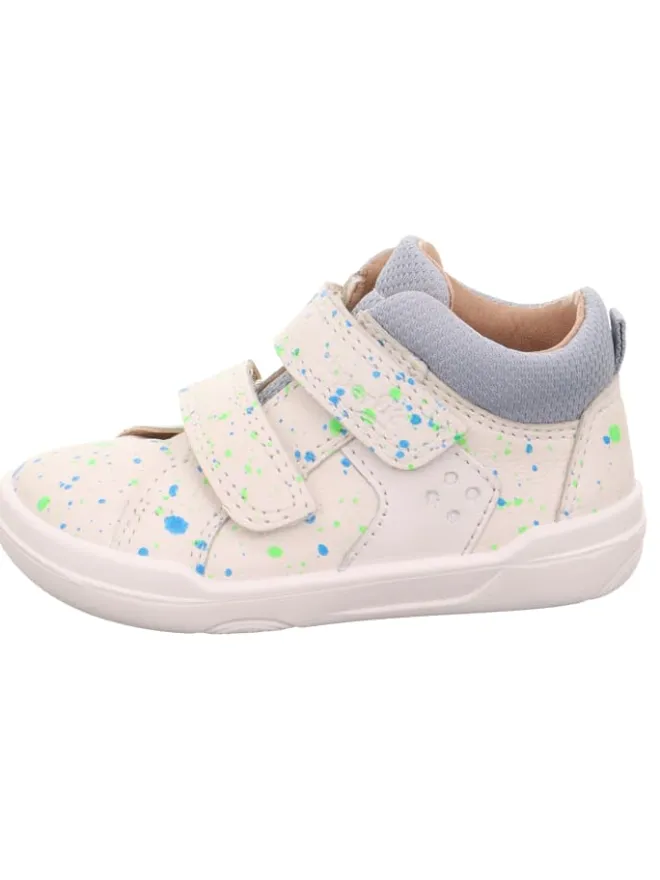 superfit Lauflernschuhe^Barfußschuh SUPERFREE in Weiß/Hellblau