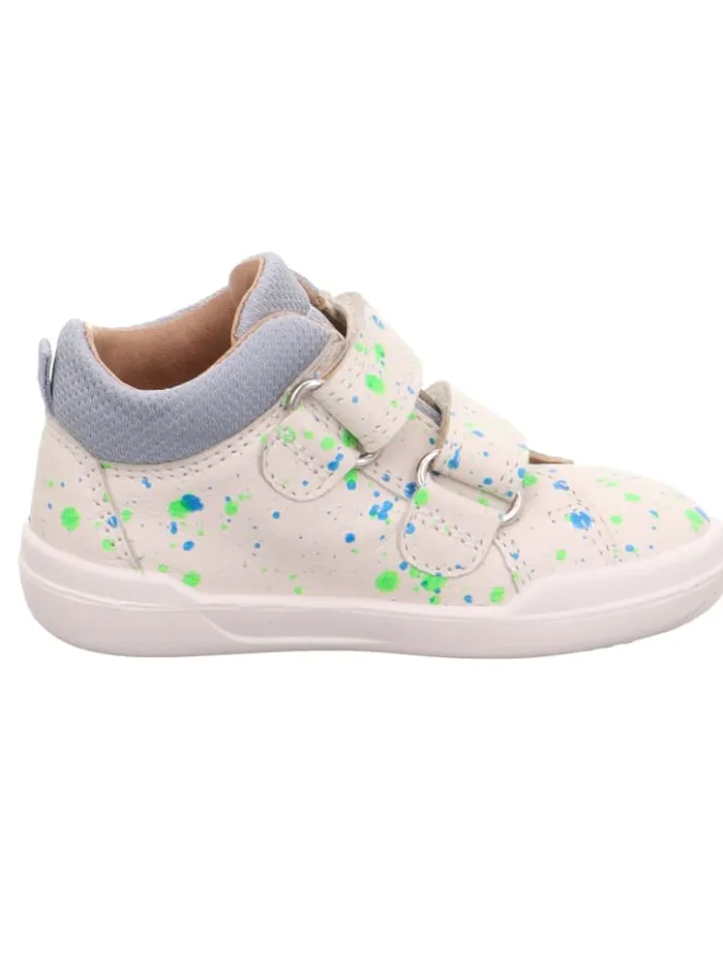superfit Lauflernschuhe^Barfußschuh SUPERFREE in Weiß/Hellblau