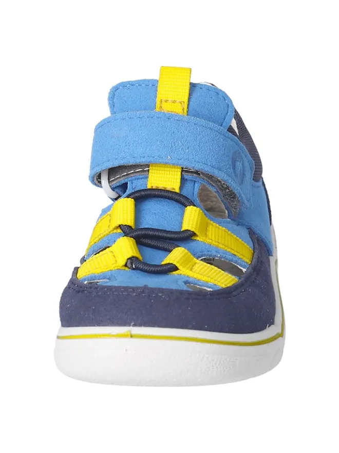 Barfußschuhe in Blau/ Gelb>Ricosta New