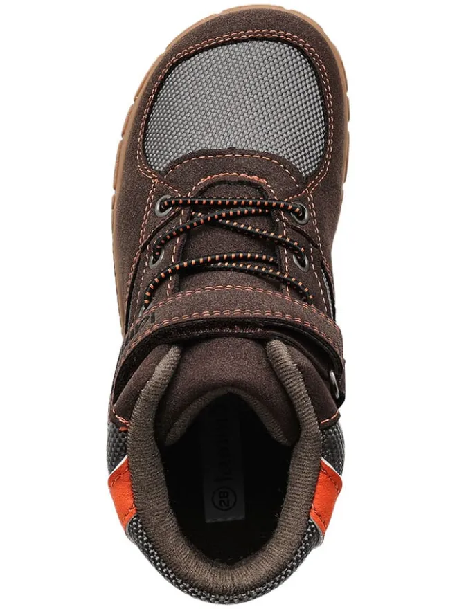 Barfußschuhe in Braun>lamino