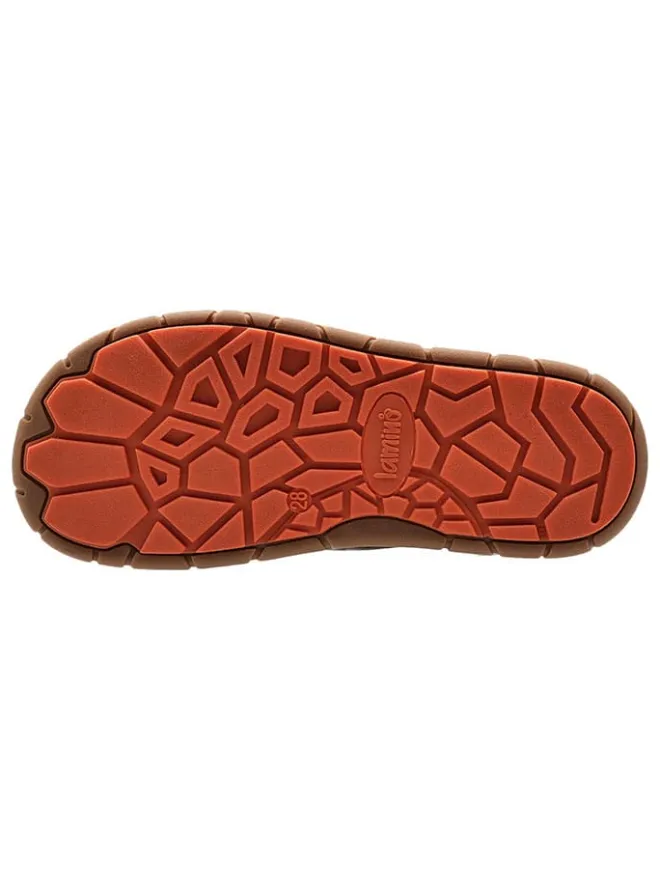 Barfußschuhe in Braun>lamino