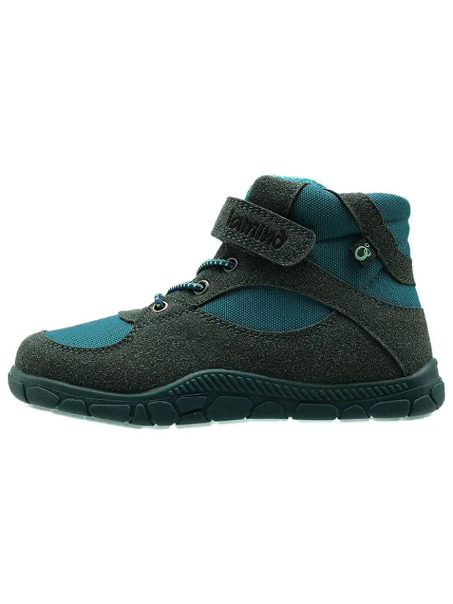 Barfußschuhe in Türkis/ Grün>lamino