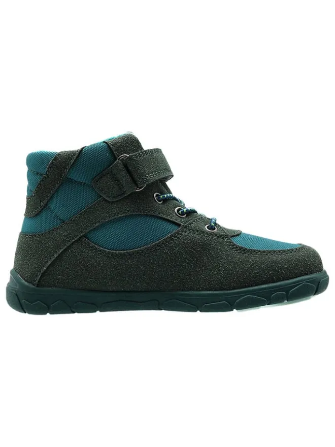 Barfußschuhe in Türkis/ Grün>lamino