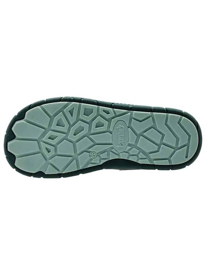 Barfußschuhe in Türkis/ Grün>lamino