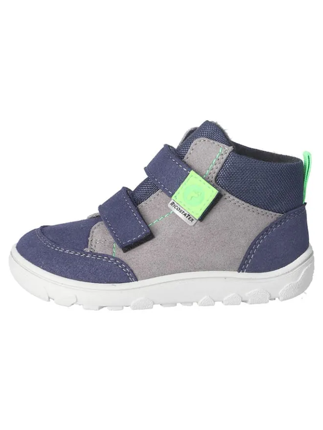 Ricosta Sneakers·Sneakers High^Barfußschuhe "Jelke-S" in Dunkelblau/ Grau