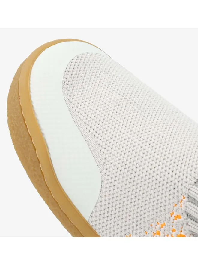 Barfußschuhe "Nara" in Grau/ Weiß>Groundies Clearance