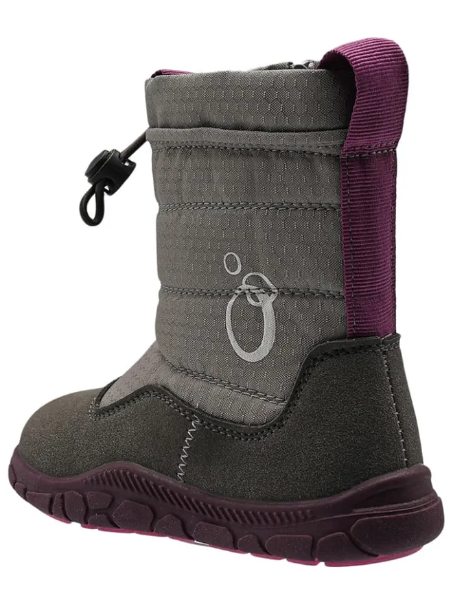 lamino Stiefel & Boots·Stiefel^Barfuß-Winterboots in Hellgrau/ Lila