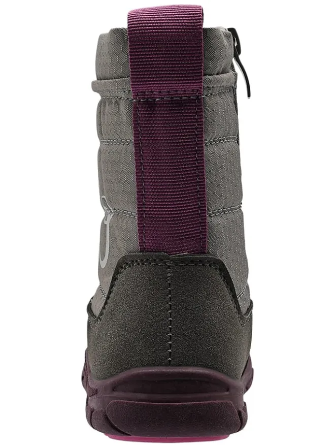lamino Stiefel & Boots·Stiefel^Barfuß-Winterboots in Hellgrau/ Lila