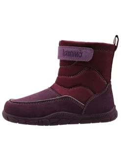 lamino Stiefel & Boots·Stiefel^Barfuß-Winterstiefel in Rot/ Lila
