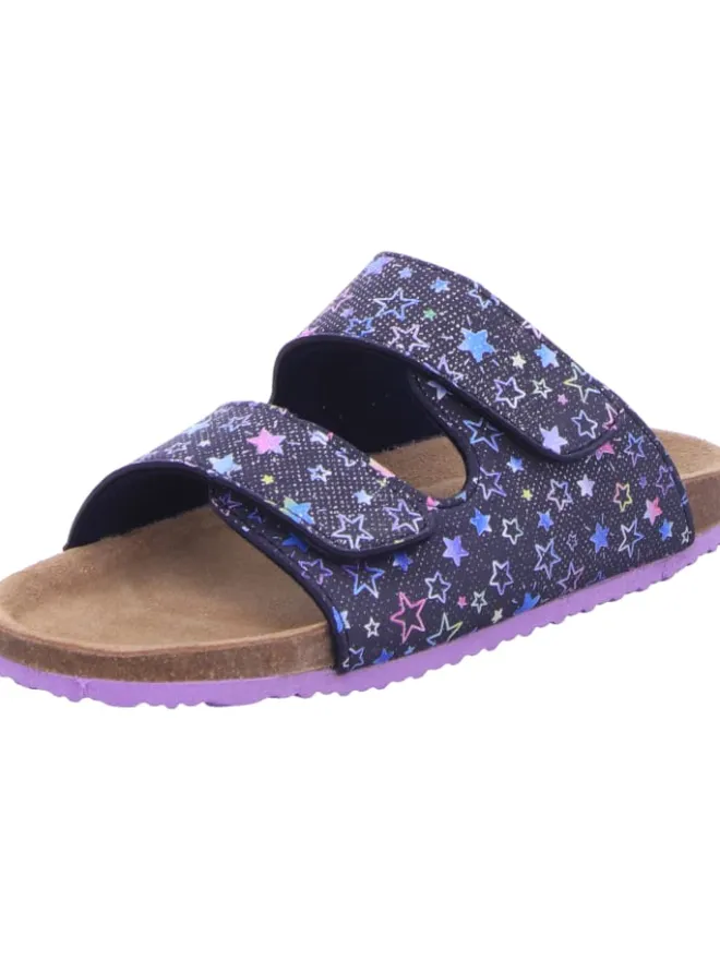 Be Mega Clogs & Pantoletten·Pantoletten^Bio-Pantolette in blau