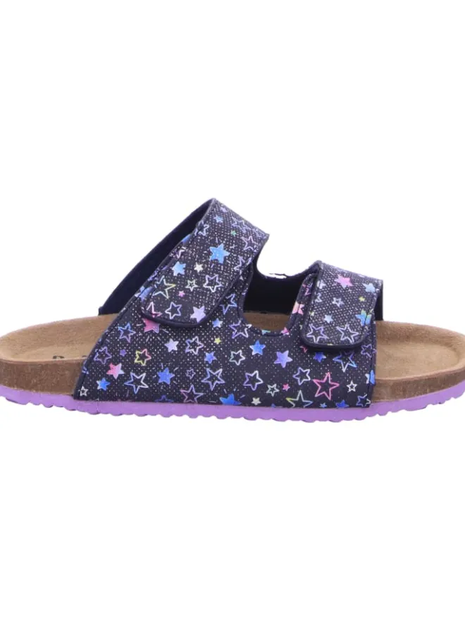 Be Mega Clogs & Pantoletten·Pantoletten^Bio-Pantolette in blau