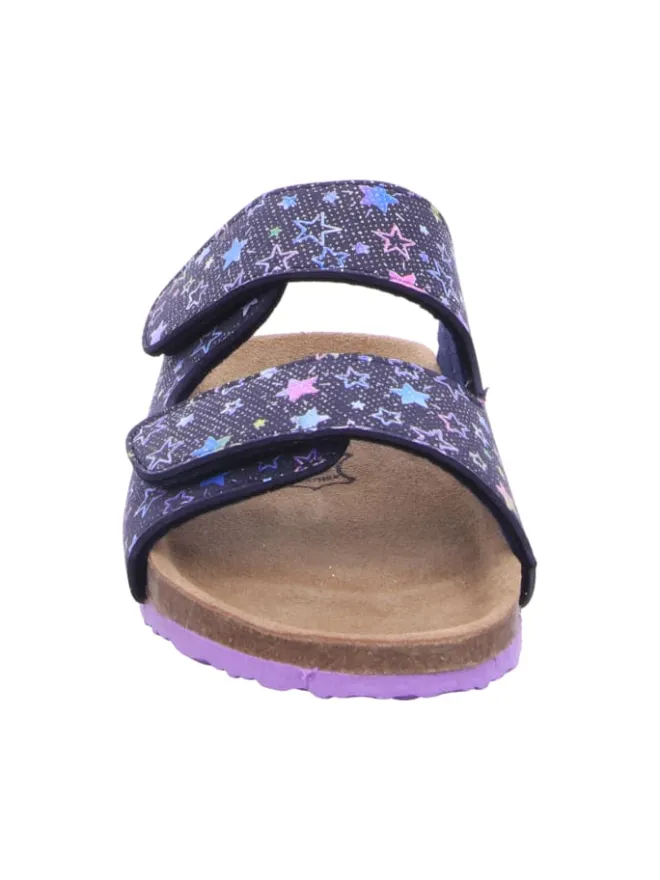 Be Mega Clogs & Pantoletten·Pantoletten^Bio-Pantolette in blau