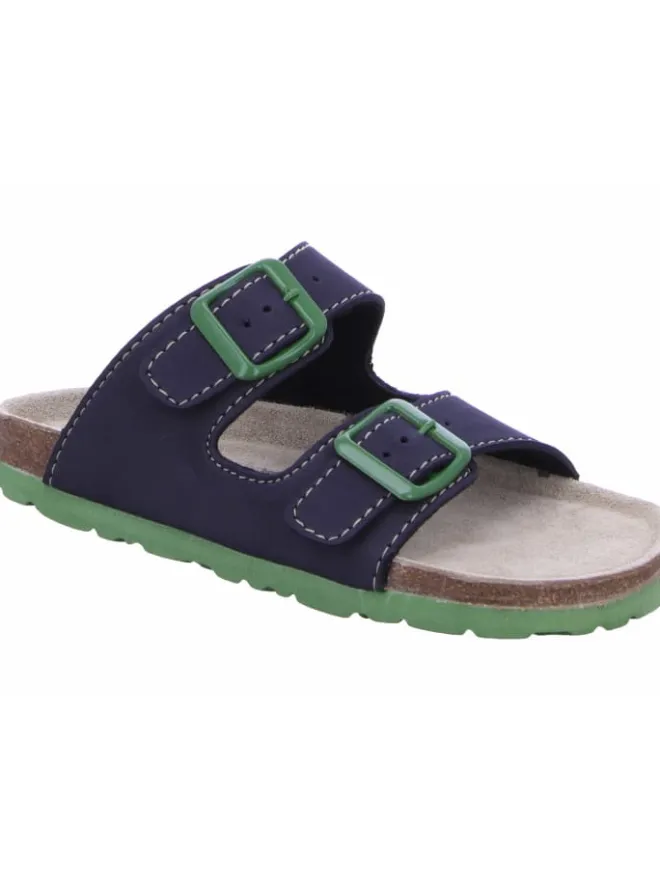 Bio-Pantolette in blau>Diverse Sale