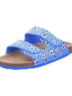 Be Mega Clogs & Pantoletten·Pantoletten^Bio-Pantolette in blau