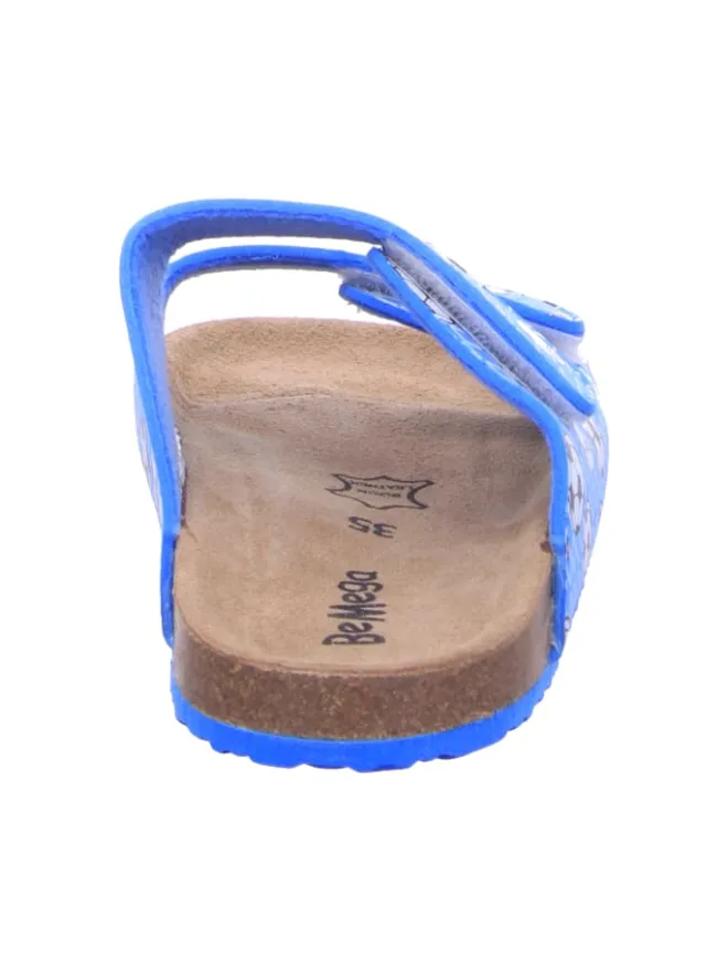 Be Mega Clogs & Pantoletten·Pantoletten^Bio-Pantolette in blau